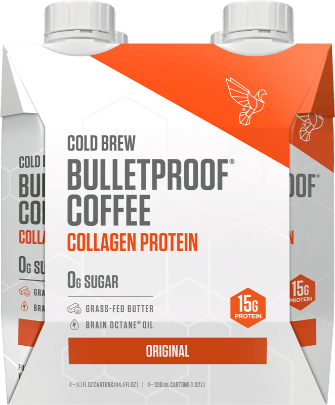 $3.00 for Bulletproof Coffee Cold Brew with Collagen. Offer available at Target.