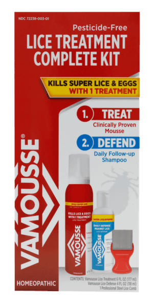 $4.00 for Vamousse® Lice Treatment Complete Kit. Offer available at Walmart.