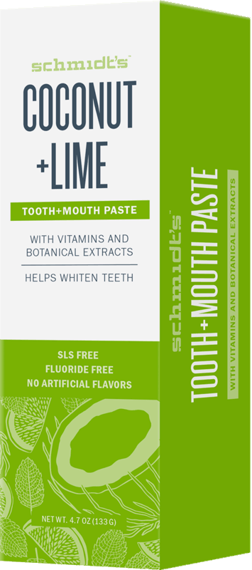 $1.50 for Schmidt's Tooth+Mouth Paste. Offer available at Walmart.