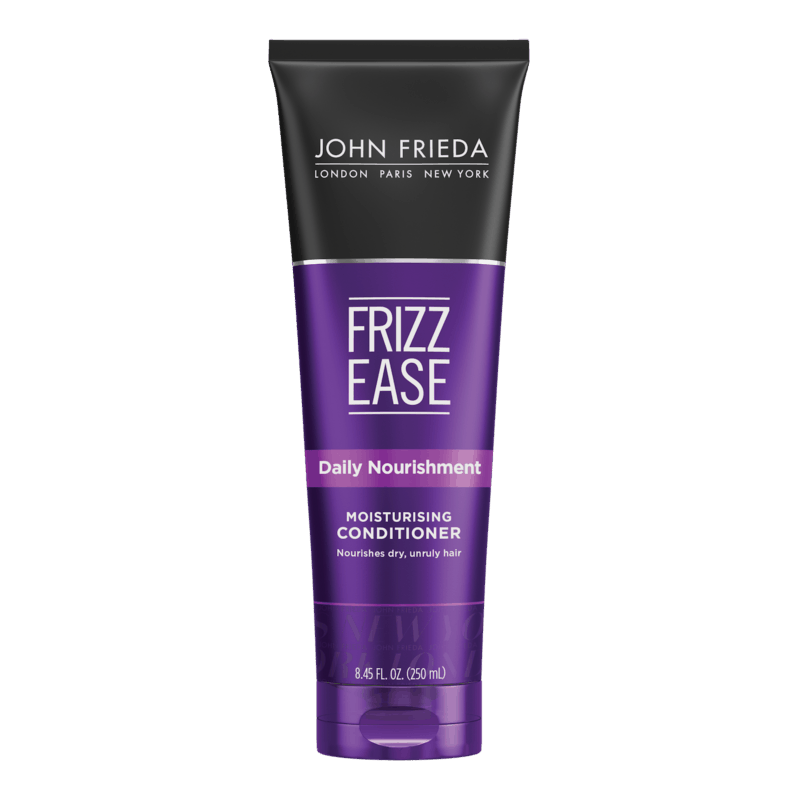 $1.00 for John Frieda® Frizz Ease® Daily Nourishment Shampoo or Conditioner. Offer available at Walmart.