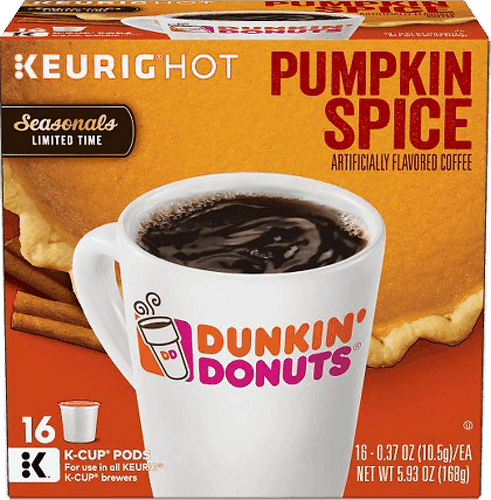 $1.00 for Dunkin' Donuts&reg; K-Cup&reg; pods. Offer available at multiple stores.