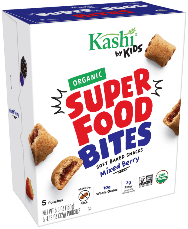 $1.00 for Kashi® by Kids Snack Bites. Offer available at multiple stores.