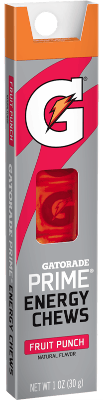 $0.50 for Gatorade Prime&reg; Energy Chews. Offer available at Walmart.