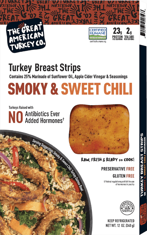 $1.00 for The Great American Turkey Co. Strips. Offer available at Publix.