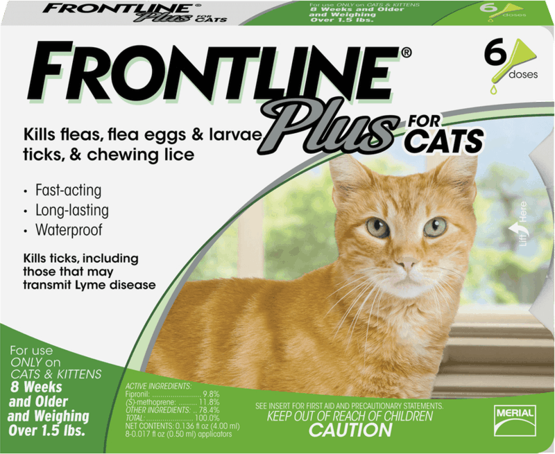 $10.00 for FRONTLINE® Plus Cats Flea and Tick Treatment. Offer available at PetSmart.