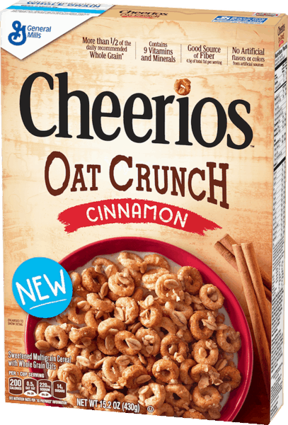  1 00 For Cheerios Oat Crunch Cinnamon Cereal Offer Available At 