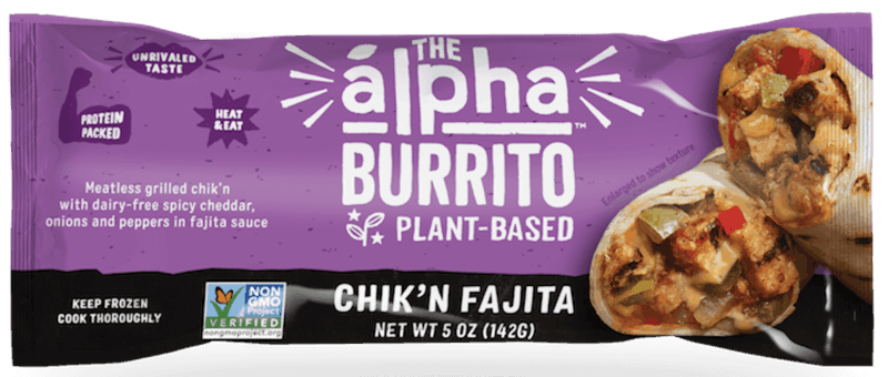 $0.75 for The Alpha Burrito. Offer available at multiple stores.