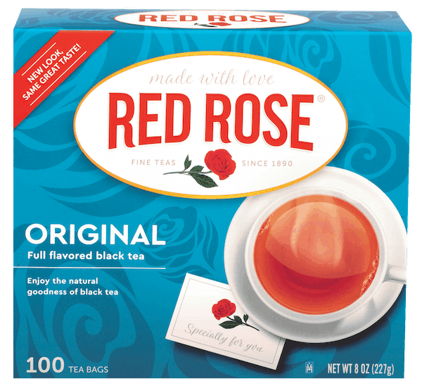 $0.75 for Red Rose Tea. Offer available at multiple stores.