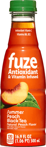 $0.50 for FUZE® Antioxidant & Vitamin Infused Tea. Offer available at H-E-B.