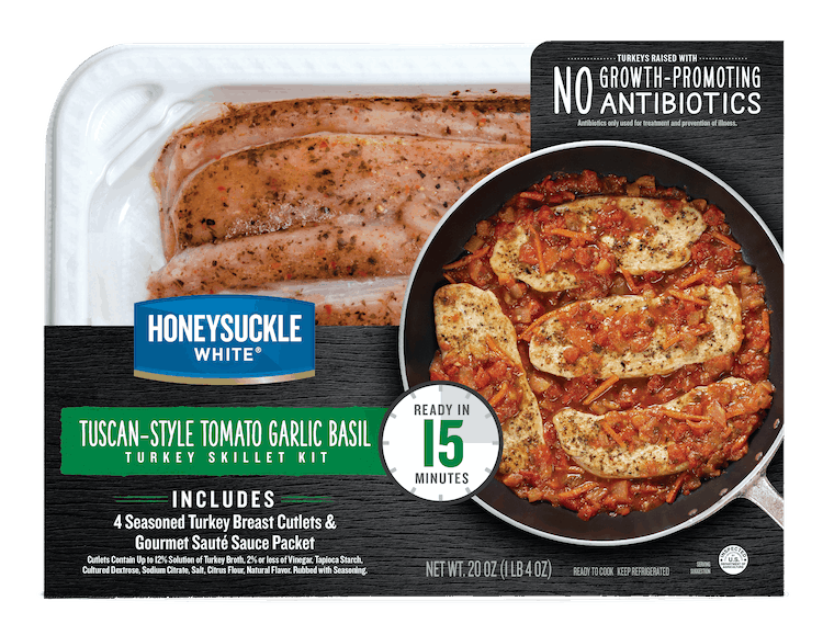 $2.00 for Honeysuckle White® Turkey Skillet Kits. Offer available at Target, Walmart, Walmart Pickup & Delivery.