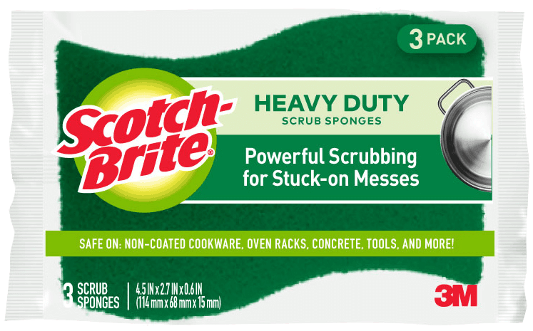 $0.15 for Scotch-Brite Scrub Sponges. Offer available at Walmart.