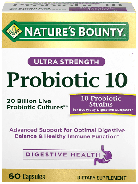  2 00 For Nature s Bounty Probiotic 10 Offer Available At Walmart 