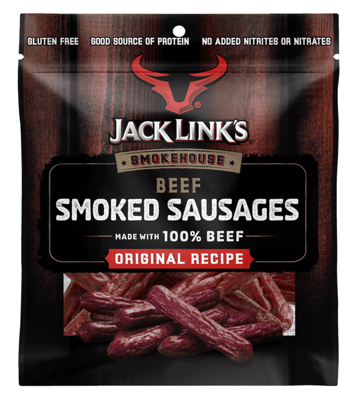 $1.00 for Jack Link's® Smoked Sausages. Offer available at Walmart.