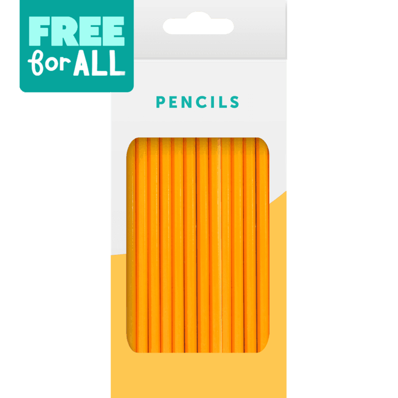 $2.39 for FREE Ticonderoga #2 Pencils. Offer available at multiple stores.