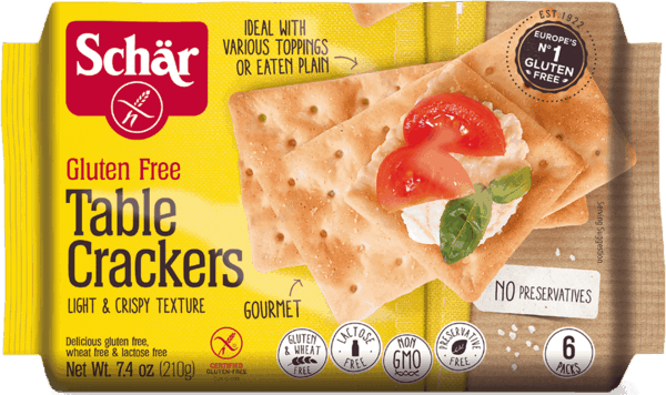 $1.00 for Schar Table Crackers. Offer available at Publix.