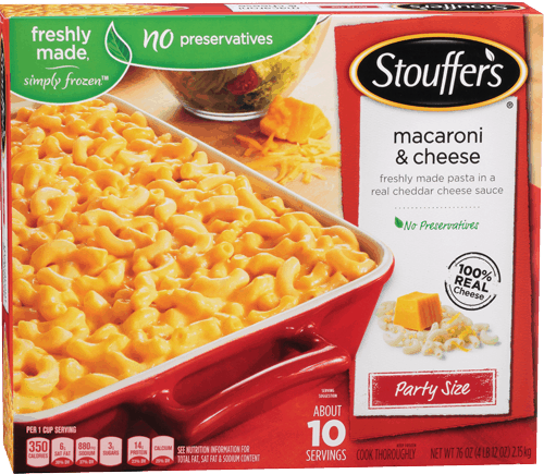 $1.25 for STOUFFER'S® Multiserve Entrees. Offer available at Walmart.