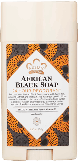 $2.00 for Nubian Heritage Deodorant. Offer available at Walmart, Wegmans, Whole Foods Market®, Sprouts Farmers Market.