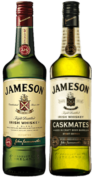 $10.00 for Jameson® Original & Jameson® Caskmates. Offer available at multiple stores.