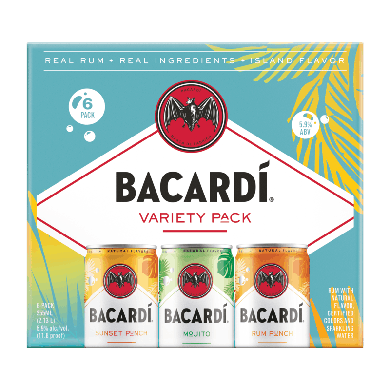 $4.00 for Bacardi Rum Cocktail Variety Pack. Offer available at multiple stores.