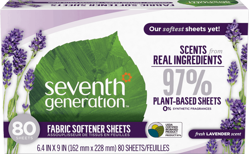 $1.00 for Seventh Generation™ Fabric Softener Sheets. Offer available at multiple stores.