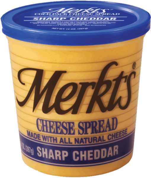 $1.00 for Merkts® Cheese Spread. Offer available at Walmart.