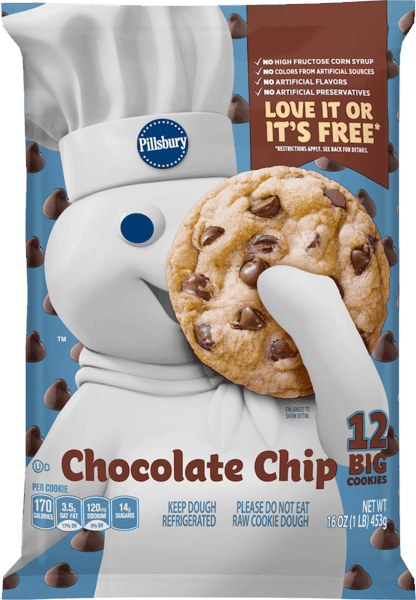 $1.00 for Pillsbury™ Refrigerated Cookies. Offer available at Wegmans.