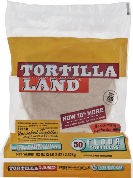 $1.25 for TortillaLand® Uncooked Tortillas. Offer available at Costco.