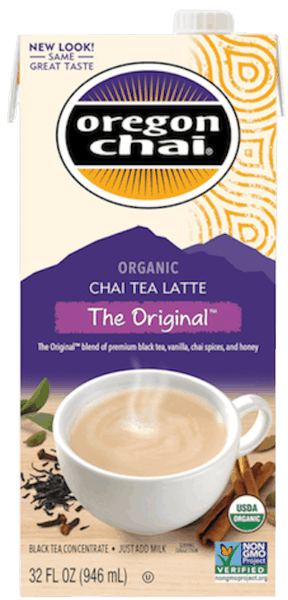 $1.00 for Oregon Chai®. Offer available at Walmart.