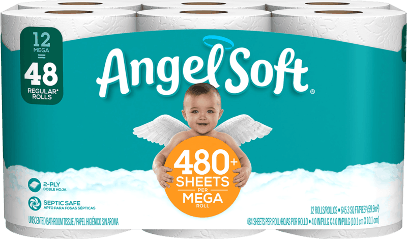 $1.50 for Angel Soft® Toilet Paper. Offer available at multiple stores ...