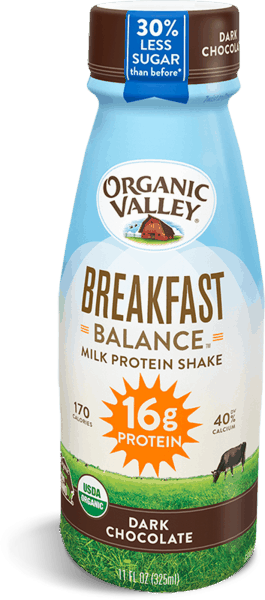 $1.25 for Organic Valley® Breakfast Balance. Offer available at multiple stores.