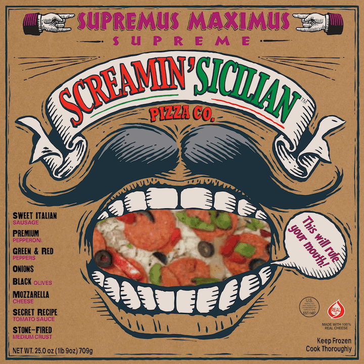 $1.00 for Screamin' Sicilian™ Pizza Co.. Offer available at multiple stores.