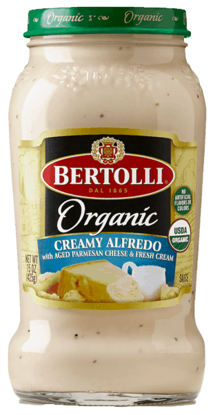 $3.00 for Bertolli® Organic Alfredo. Offer available at Target.