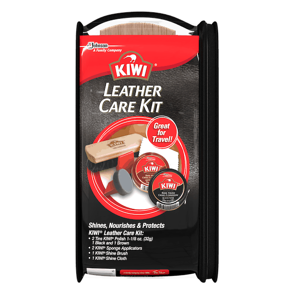 $4.00 for Kiwi® Leather Care Kit. Offer available at Walmart.