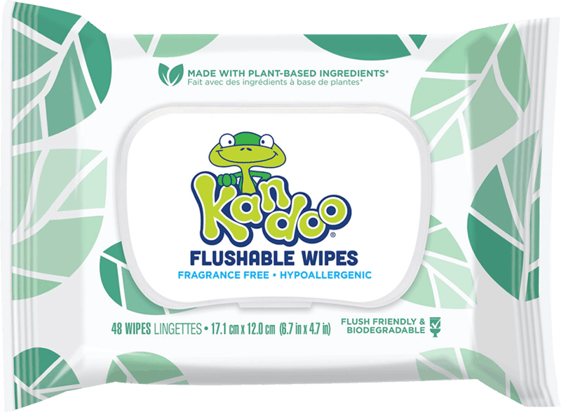 $0.75 for Kandoo Flushable Wipes. Offer available at Walmart, Walmart Pickup & Delivery.