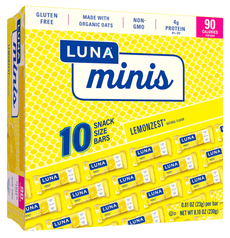 $1.50 for LUNA® Bar or LUNA® Protein Minis. Offer available at Target, Walmart.