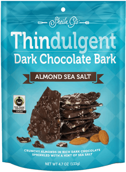 $0.75 for Thindulgent™ Milk Chocolate Bark Almond Sea Salt. Offer available at multiple stores.