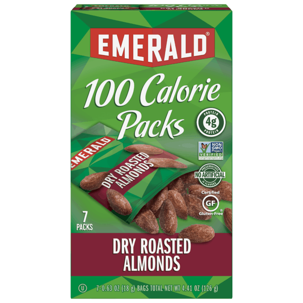 $0.50 for Emerald® Nuts 100 Calorie Pack. Offer available at multiple stores.