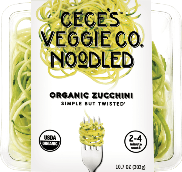 $1.00 for Cece's Veggie Co. Veggie Spirals. Offer available at multiple stores.