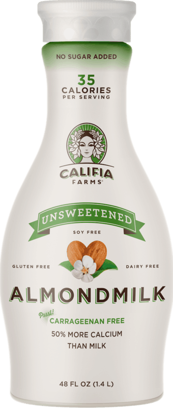 $1.00 for Califia Farms Almondmilk. Offer available at Walmart, Walmart Grocery.