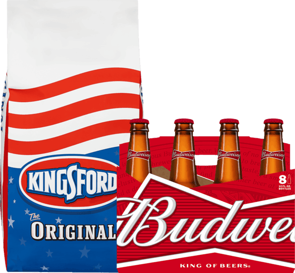 $1.00 for Kingsford&reg; Charcoal. Offer available at multiple stores.