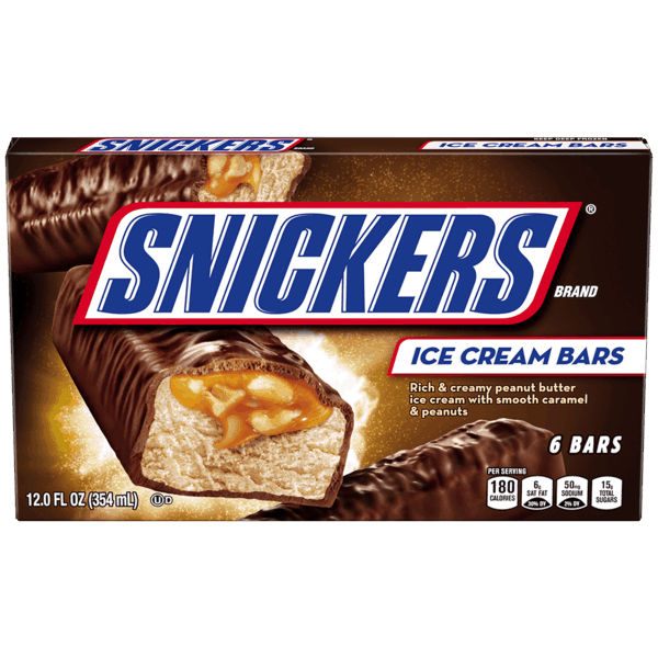 $1.00 for SNICKERS®, TWIX®, or M&M'S® Ice Cream Bars. Offer available at Target, Walmart, Kroger, Meijer.