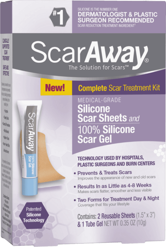 $3.00 for ScarAway® Complete Scar Treatment Kit. Offer available at CVS Pharmacy.