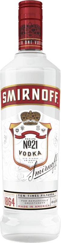 $3.50 for SMIRNOFF Vodka. Offer available at multiple stores.