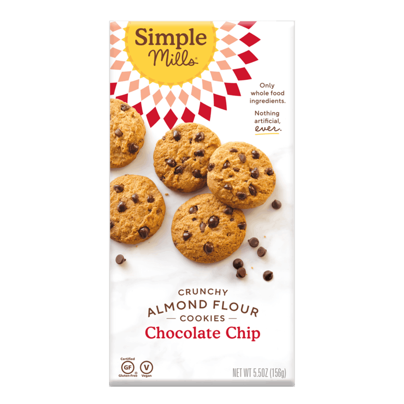 $1.00 for Simple Mills Crunchy Cookies. Offer available at Walmart, Walmart Pickup & Delivery.