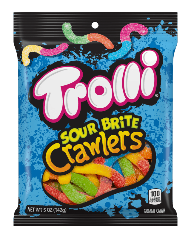 $0.50 for Trolli&reg; Sour Brite Crawlers. Offer available at multiple stores.