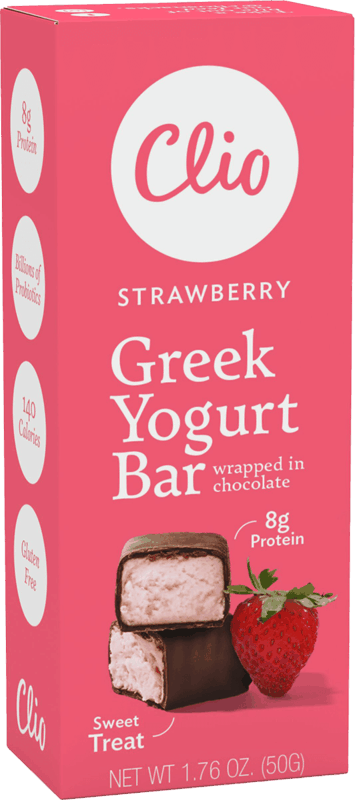 $0.50 for Clio Greek Yogurt Bars. Offer available at Target, Target Online.