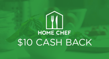 $10.00 for Home Chef. Offer available at Home Chef.