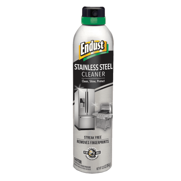 $1.00 for Endust® Stainless Steel Cleaner. Offer available at ShopRite, Harris Teeter, Hy-Vee, Hannaford, Shopko.