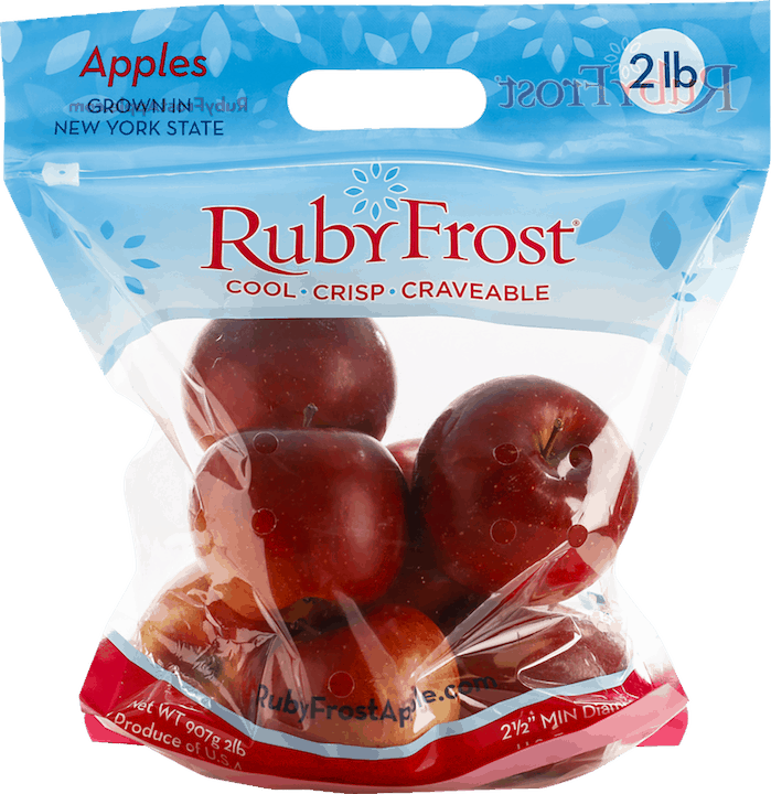 $1.00 for Ruby Frost Apples. Offer available at multiple stores.