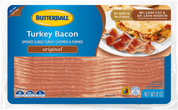 $0.50 for Butterball® Turkey Bacon. Offer available at multiple stores.